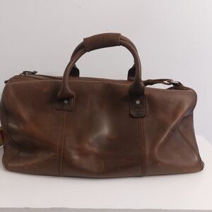 Leather Nixon Duffle Bag